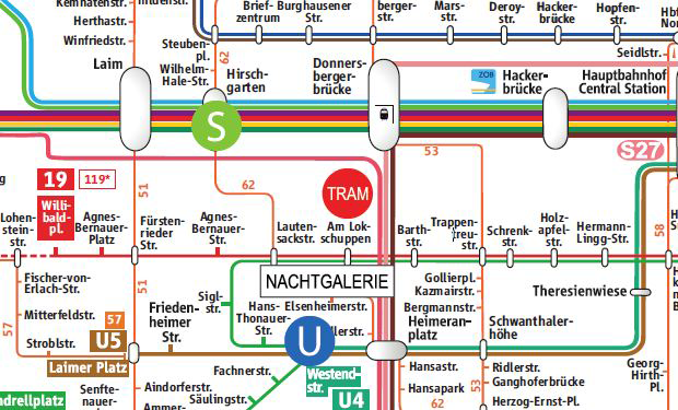 Anfahrt Nachtgalerie Event