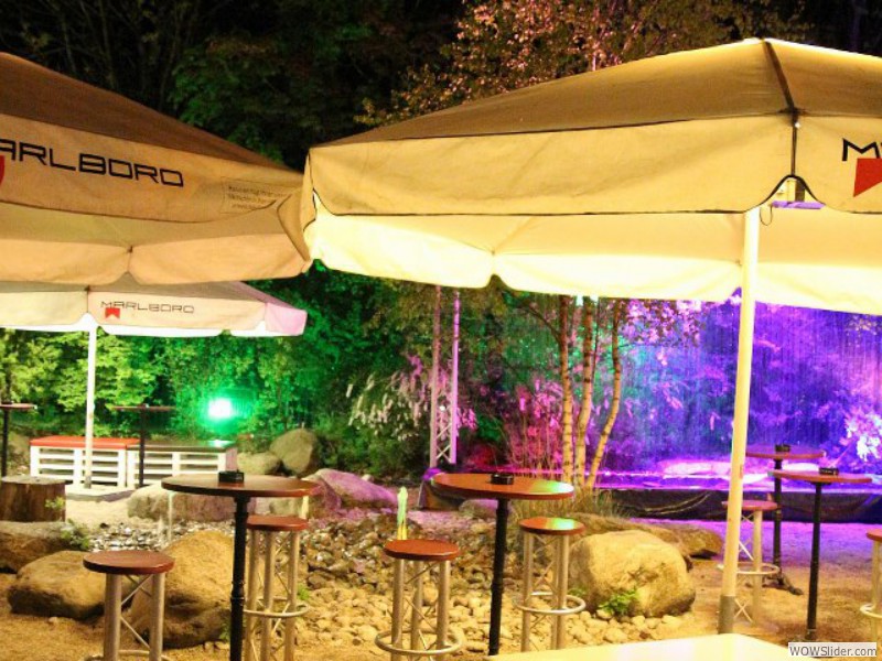 Nachtgalerie Aussenbereich